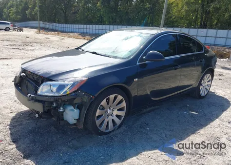 2011 Buick Regal Cxl Turbo Russelsheim z USA, uszkodzony, nr VIN W04G15GV4B1078783